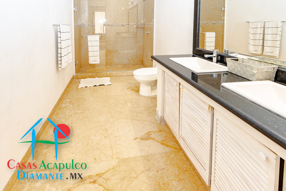 Real Diamante Villas del Sol, Villa Bonita - Recámara principal 11